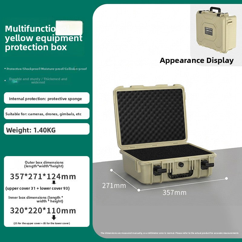 Durable Waterproof Plastic Protective Tool Case with Foam