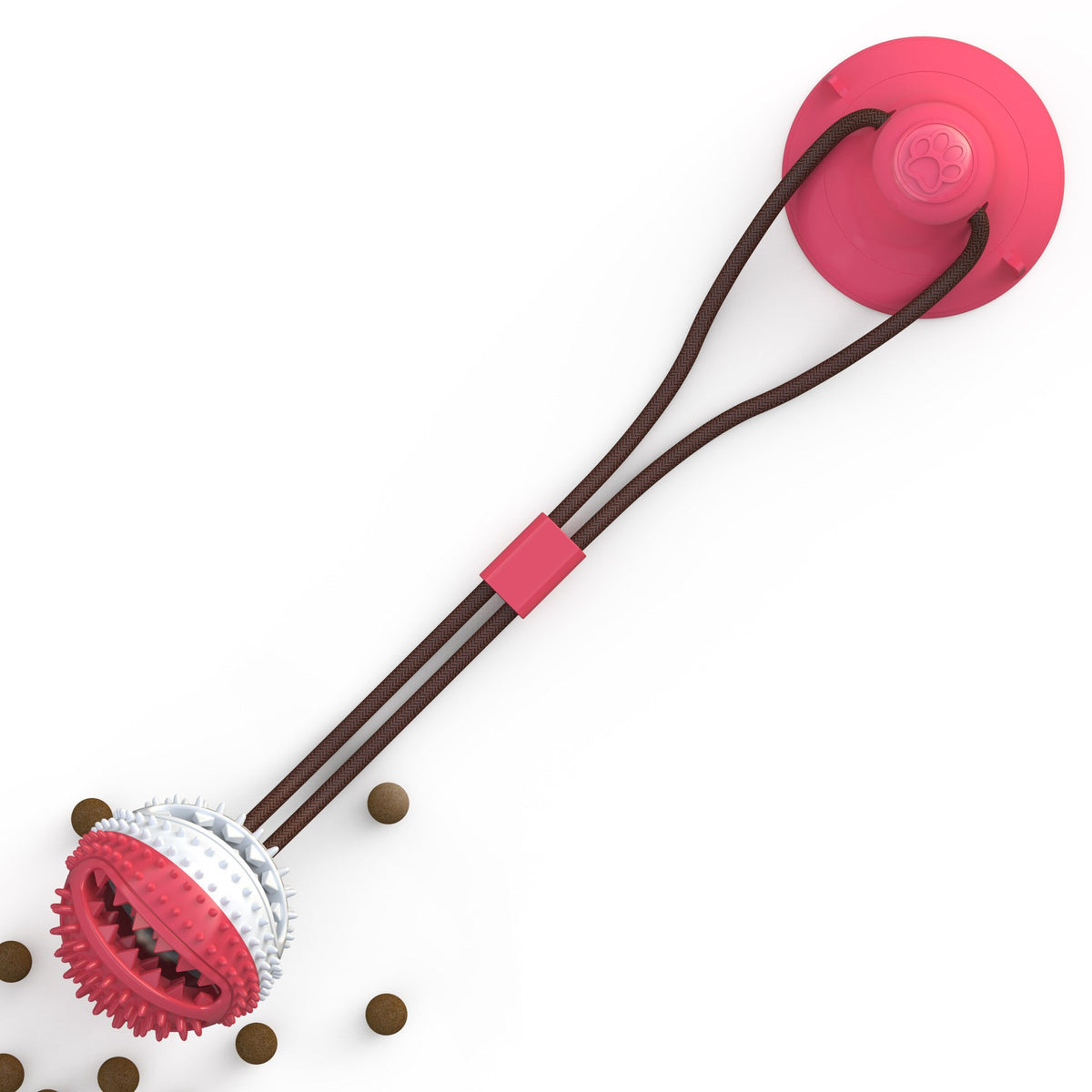 Silicone Suction Cup Dog Tug Toy