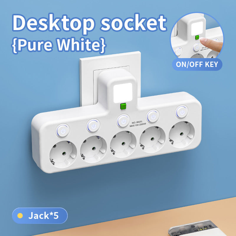European Standard USB-C Power Socket Strip