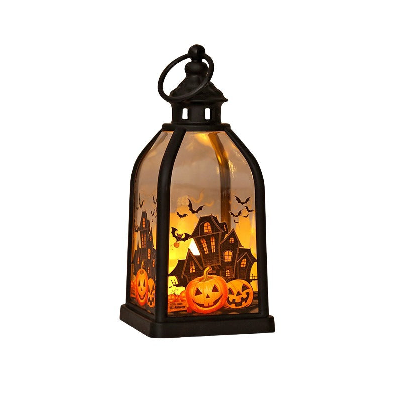 Portable Halloween Electronic Candle Lamp