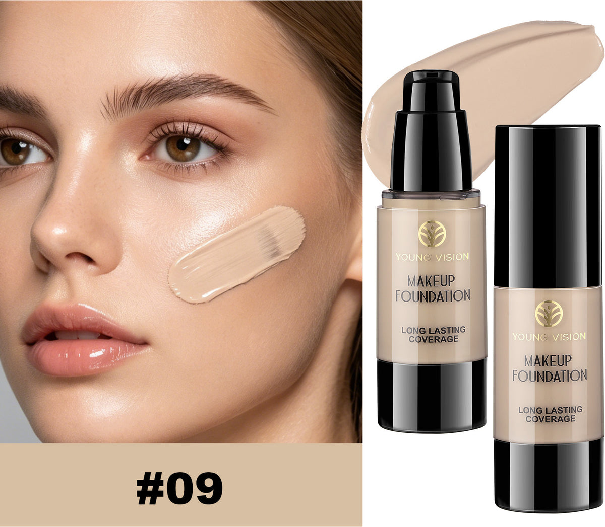 Matte Oil-Control Waterproof Liquid Foundation