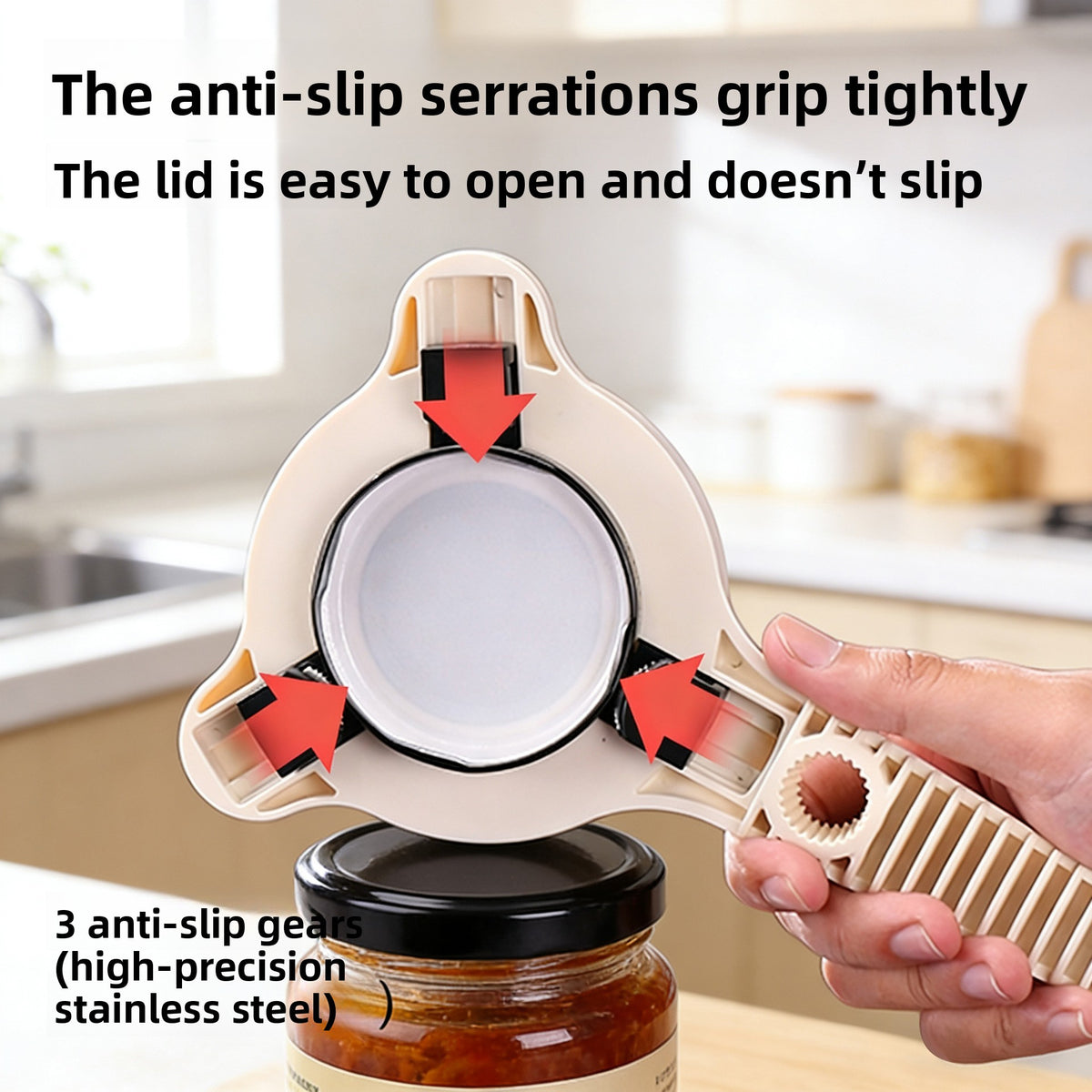 Adjustable Multi-Function Can Opener