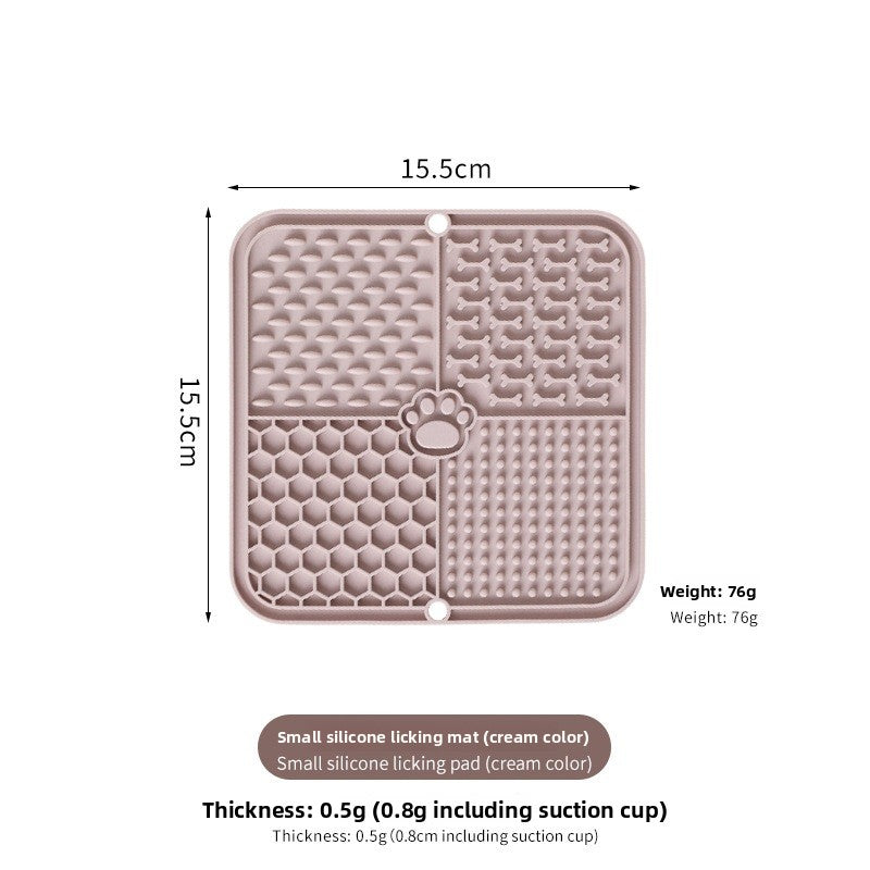 Dog Lick Mat Feeding Pad