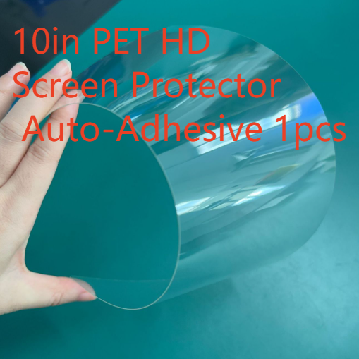 10 inch PET HD Clear Screen Protector Film Auto-Adsorption