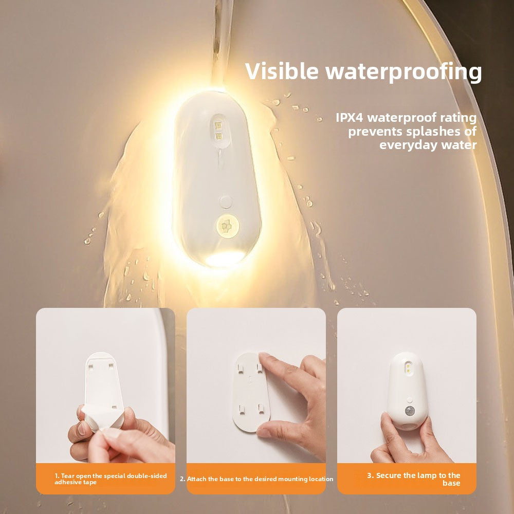 Intelligent sensor toilet light