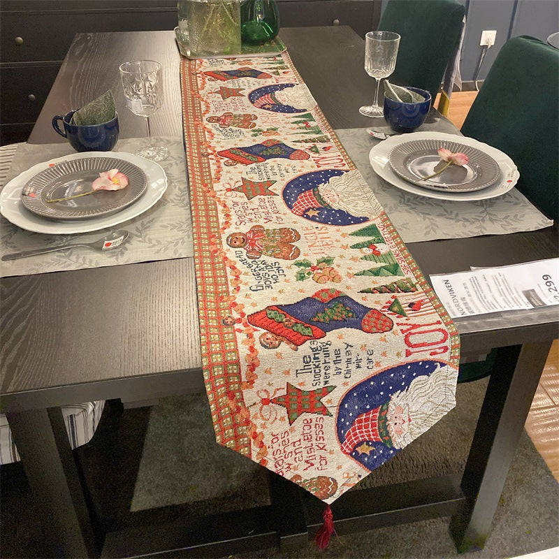 Christmas Table Flag