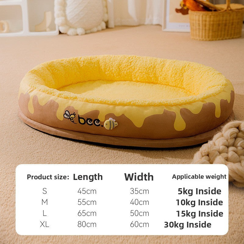 Warm Removable Washable Pet Dog Cat Bed