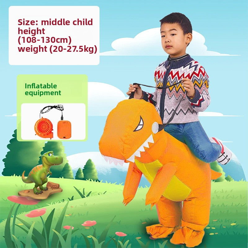 Dinosaur Inflatable Costume for Performance and Halloween