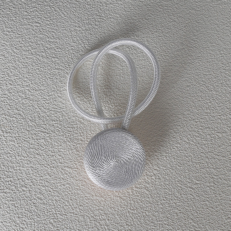 Round Magnetic Curtain Tiebacks No-Drill Curtain Clips