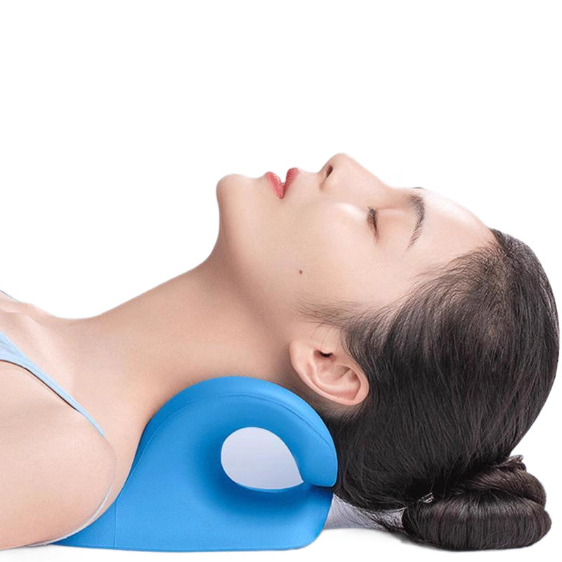 Massage pillow for the waist, back and neck