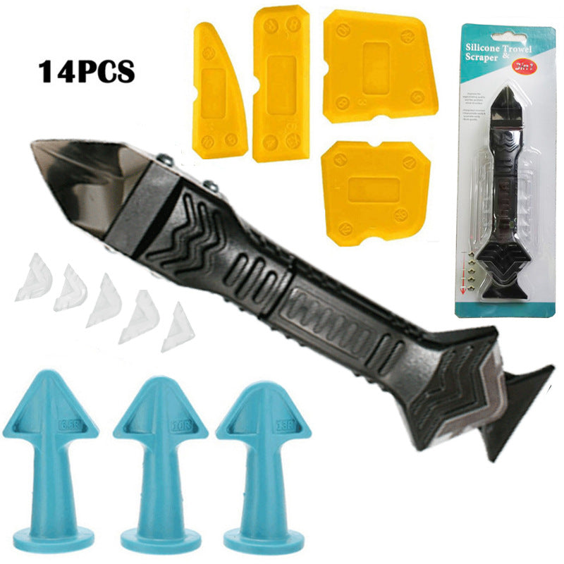14-Piece Multi-Purpose Scraper and Glue Tool Kit