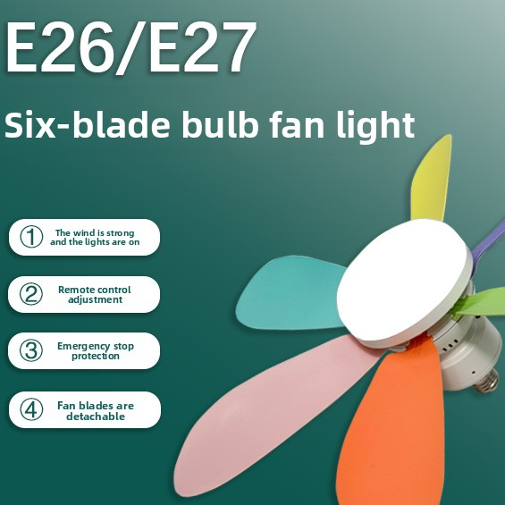 Ceiling Fan Light with LED Bulb