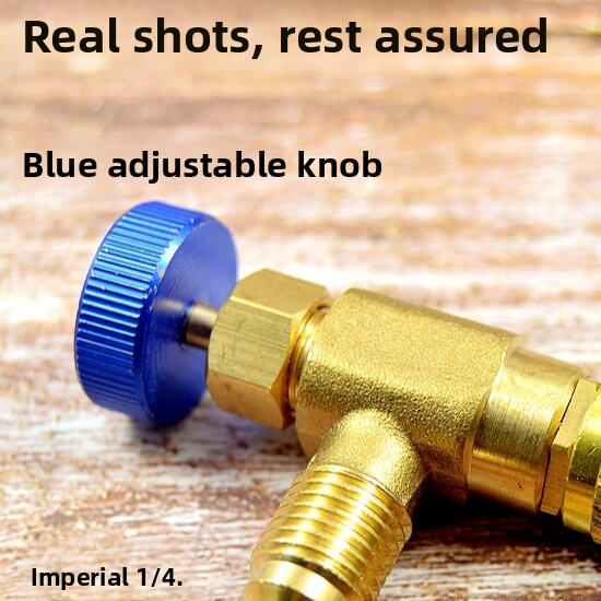 Refrigerant filling tool