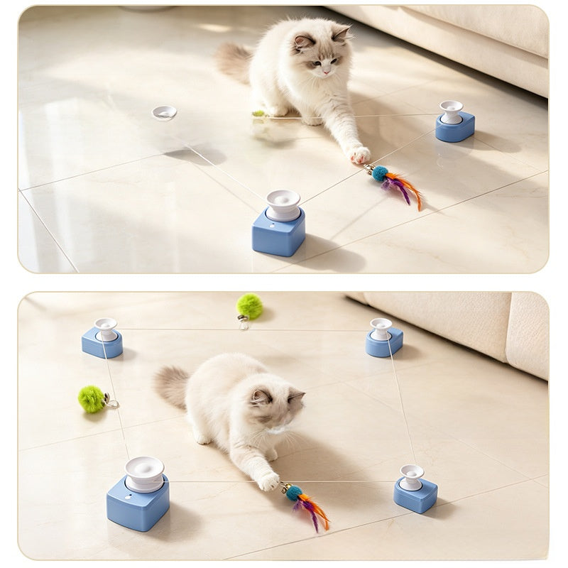 Silent Cat Toy Chaser