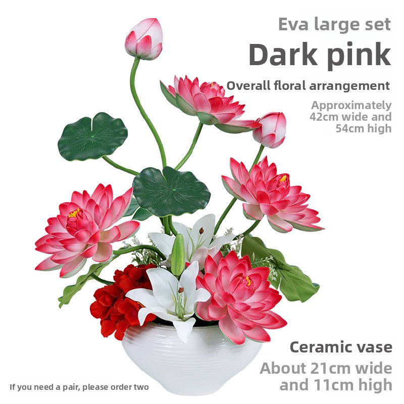 Artificial silk flowers