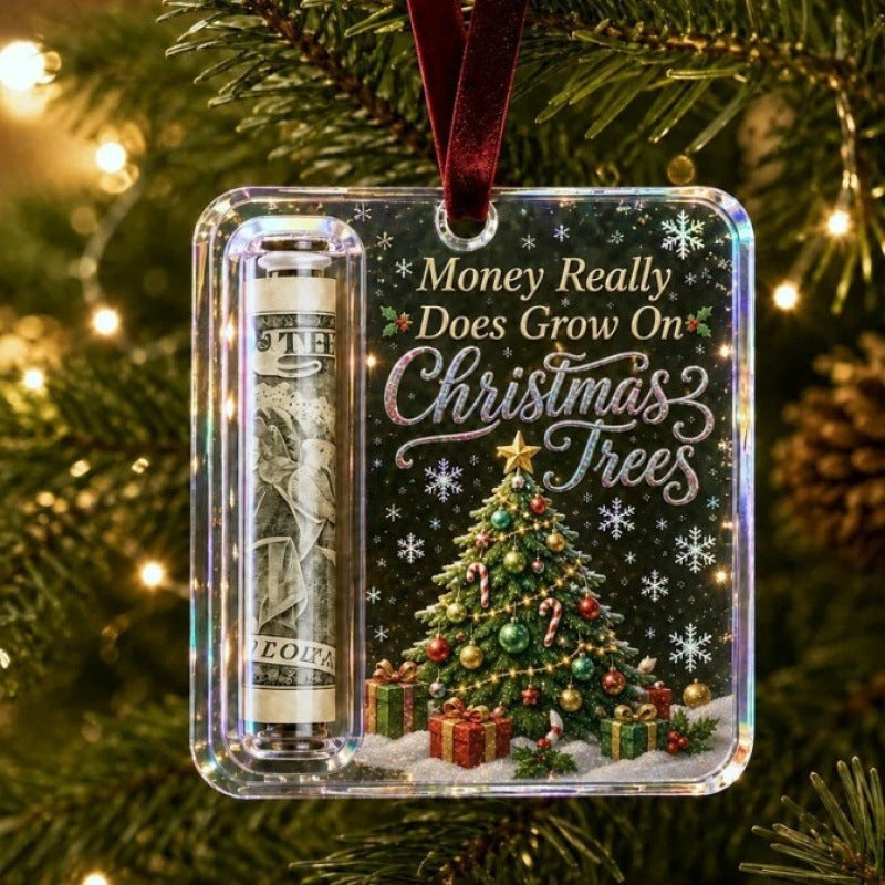 Christmas acrylic decoration pendants