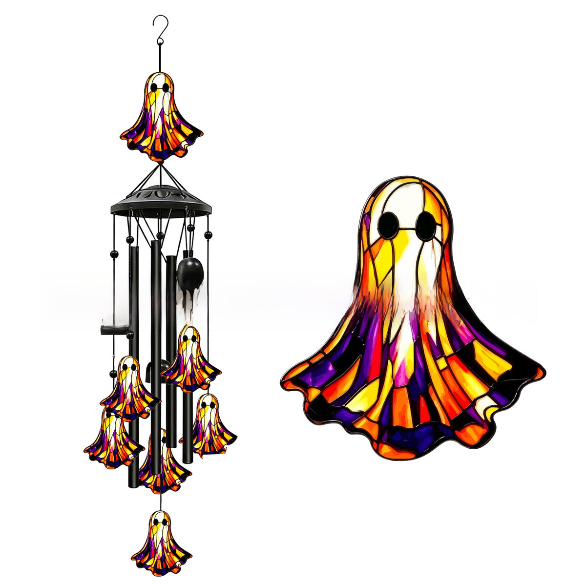 Hummingbird Metal Wind Chime