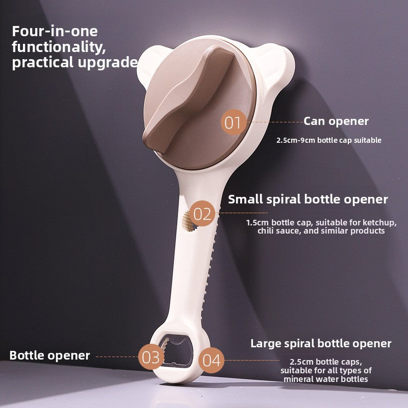 Adjustable Multi-Function Can Opener
