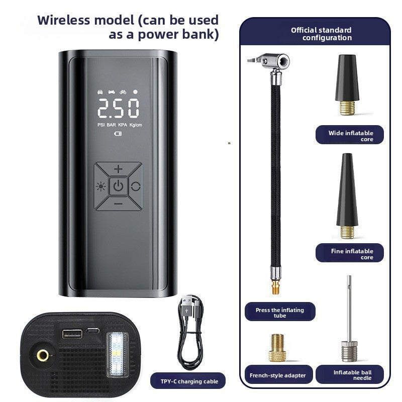 Portable Digital Car Tire Inflator Pump