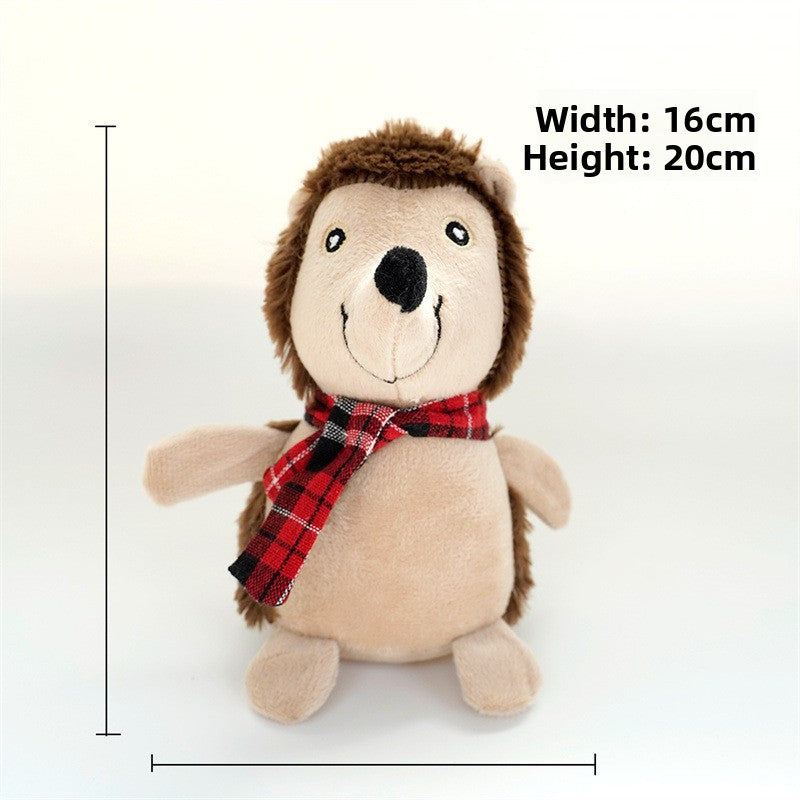 Christmas Plush Squeaky Dog Chew Toy