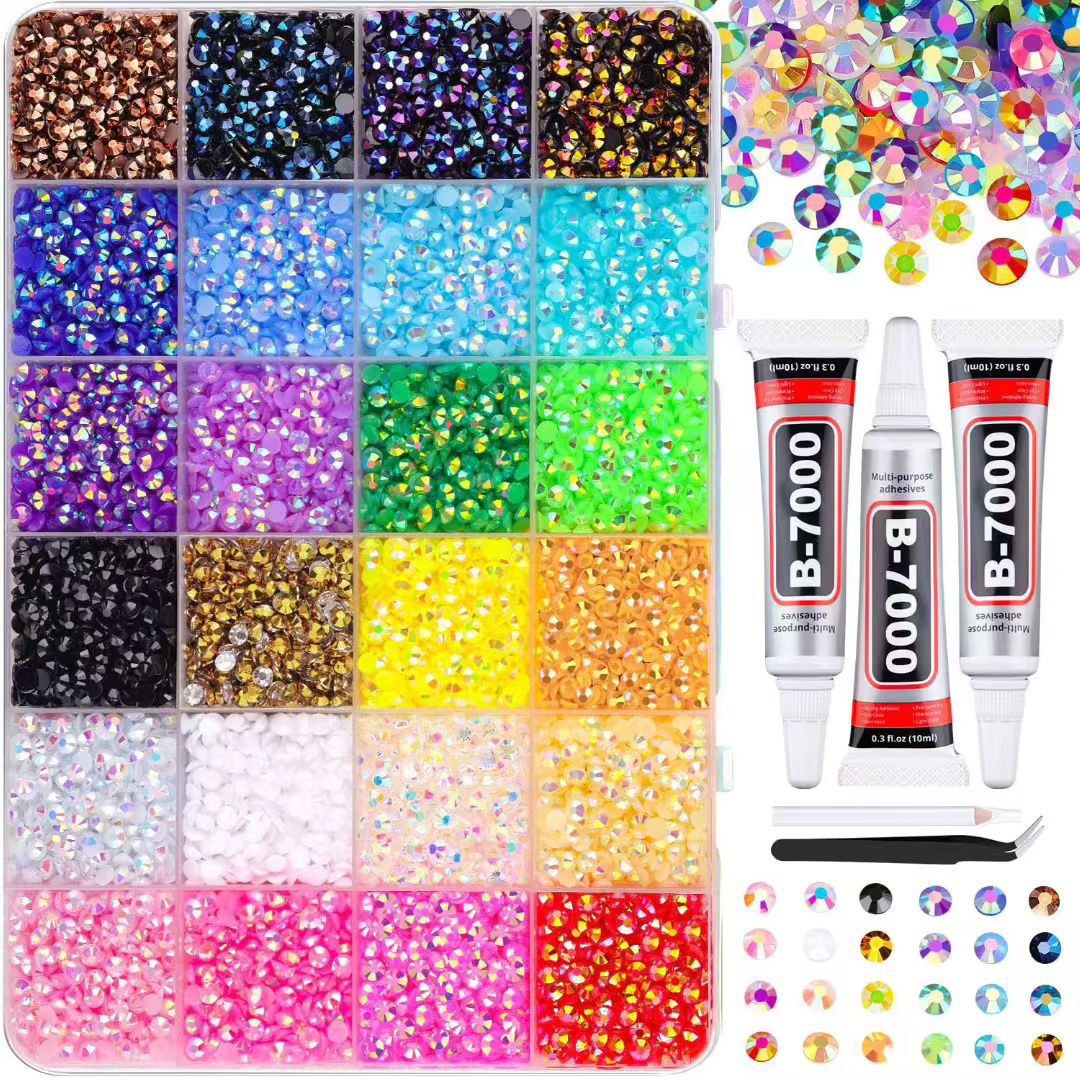 Resin Rhinestone Set