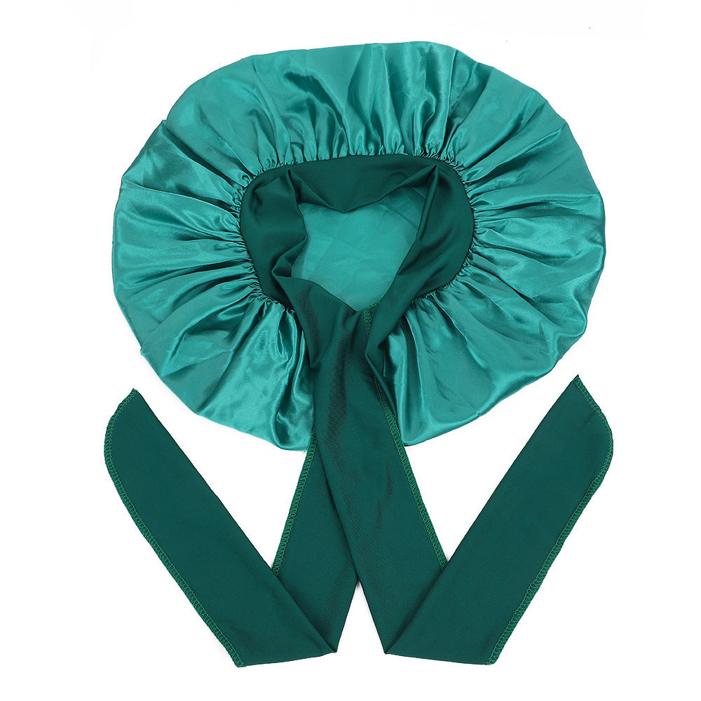 Womens Satin Sleep Cap Hair Protection Bonnet