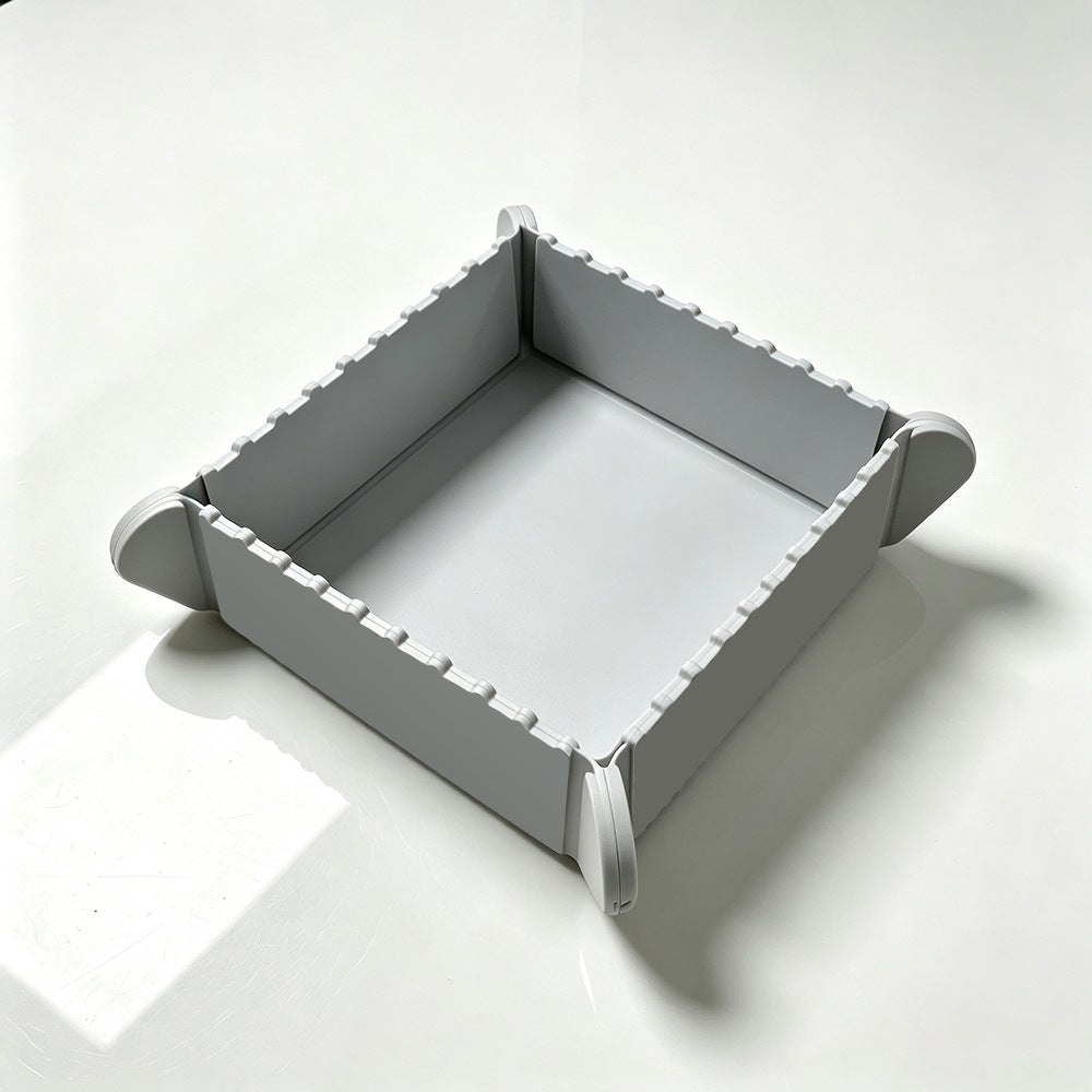 Foldable Magnetic Silicone Food Tray