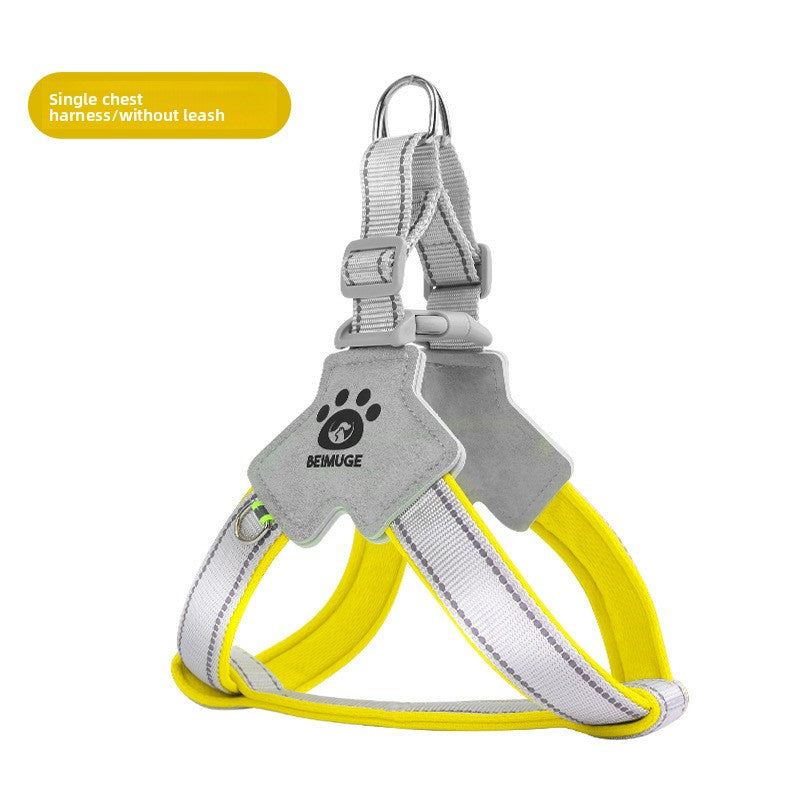 Adjustable Reflective Dog Harness with Anti-Escape Design