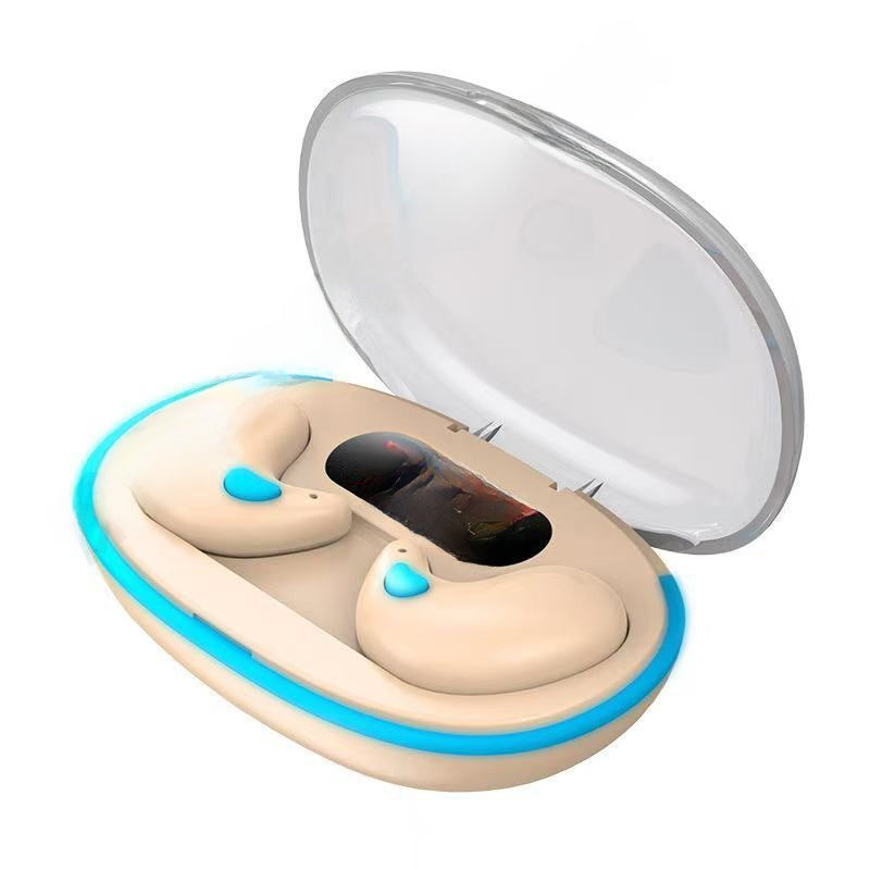 Wireless Bone Conduction Bluetooth Earphones with Digital Display