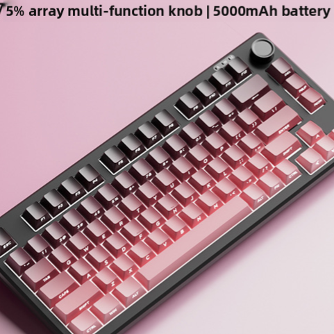 Compact mechanical tactile wired keyboard