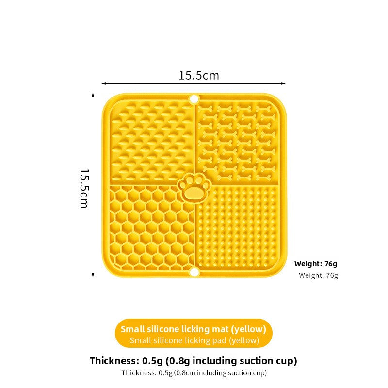 Dog Lick Mat Feeding Pad