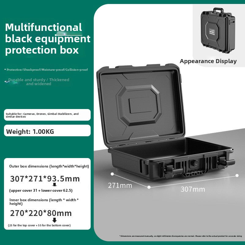 Durable Waterproof Plastic Protective Tool Case with Foam