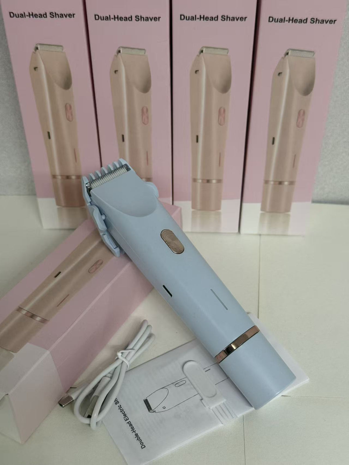 Women's Dual-Head Electric Shaver