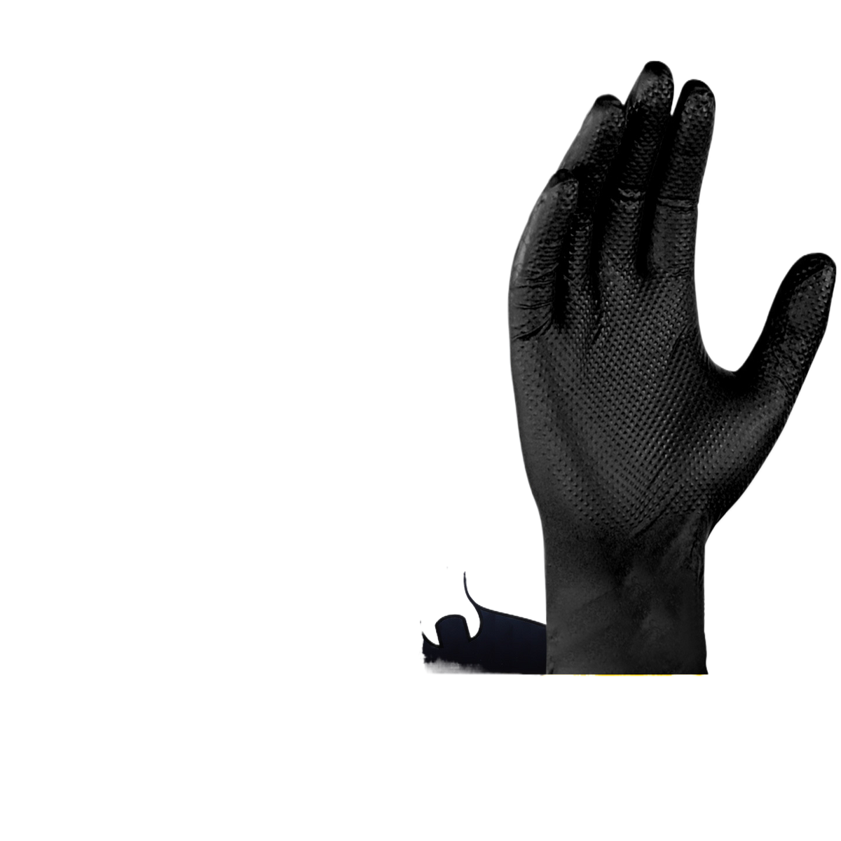 Diamond Textured Disposable Nitrile Gloves