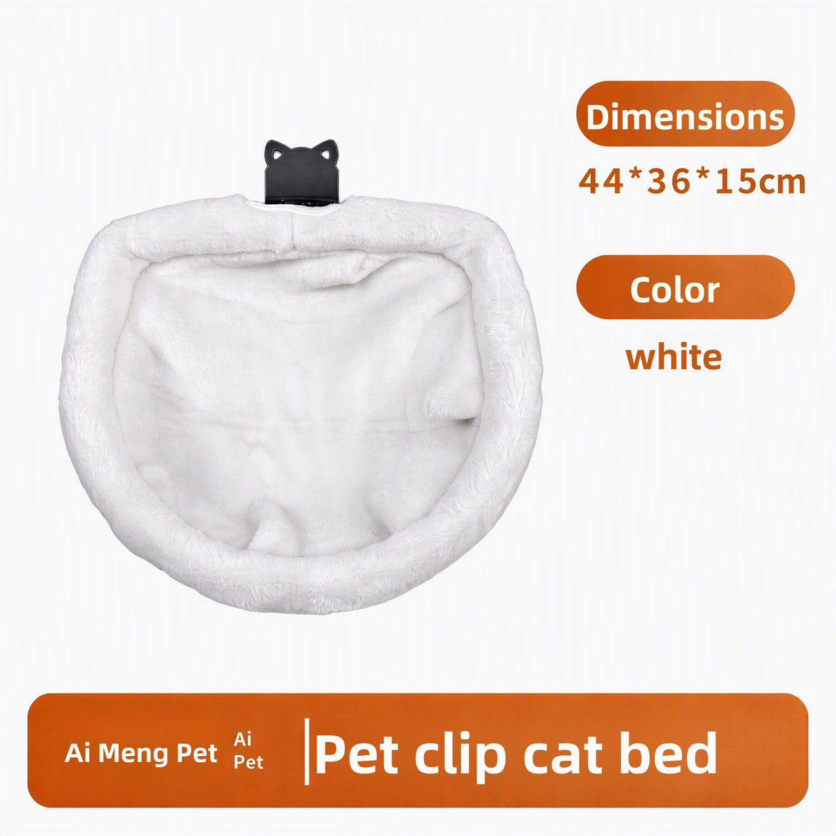 Foldable Desk Clip-On Cat Hammock Bed