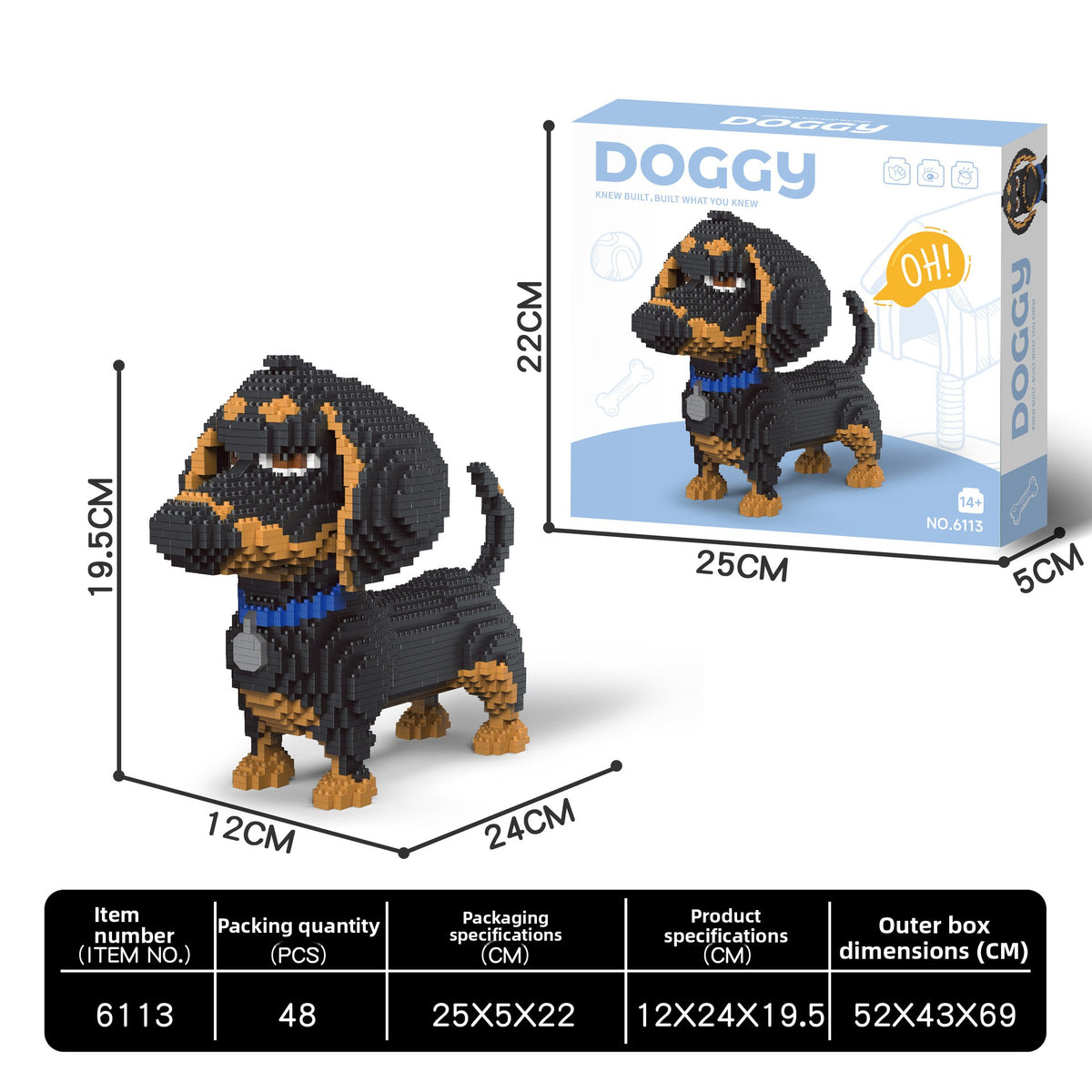 Dog Breed Building Block