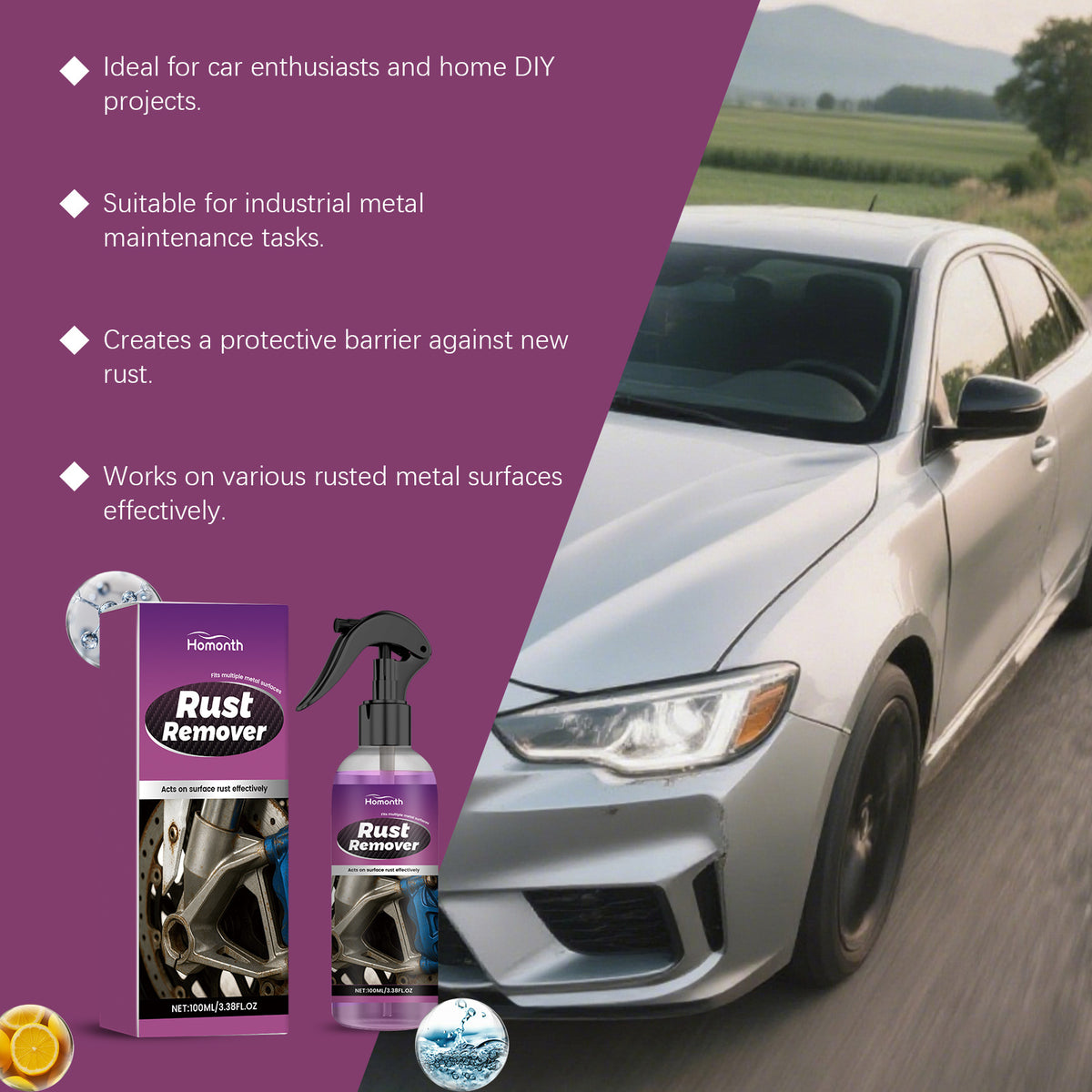 Multi-purpose rust remover