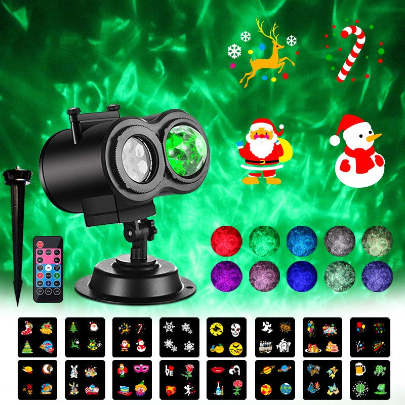 Christmas lights Halloween projection lights