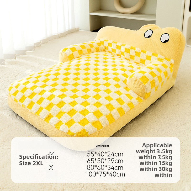 Warm Removable Washable Pet Dog Cat Bed