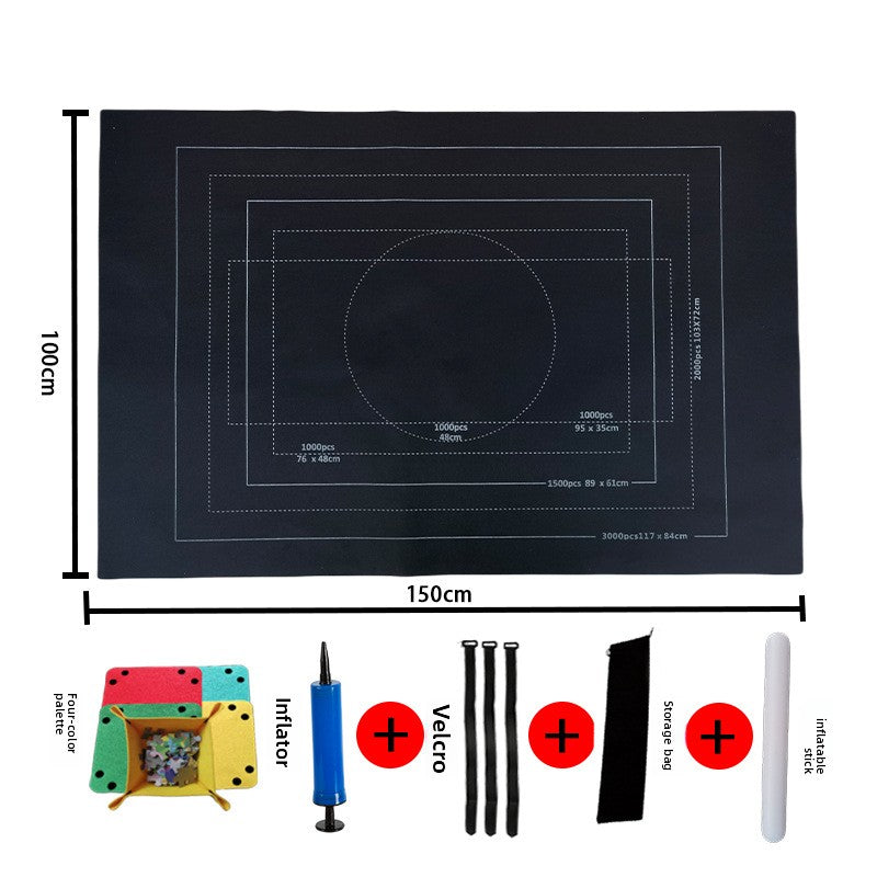 Jigsaw storage blanket jigsaw mat