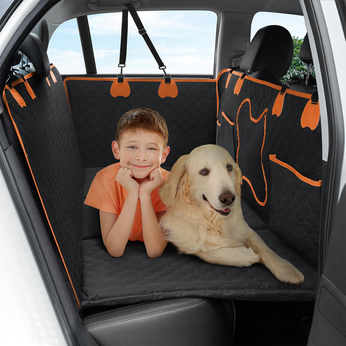 Waterproof and scratch-resistant car dog pad
