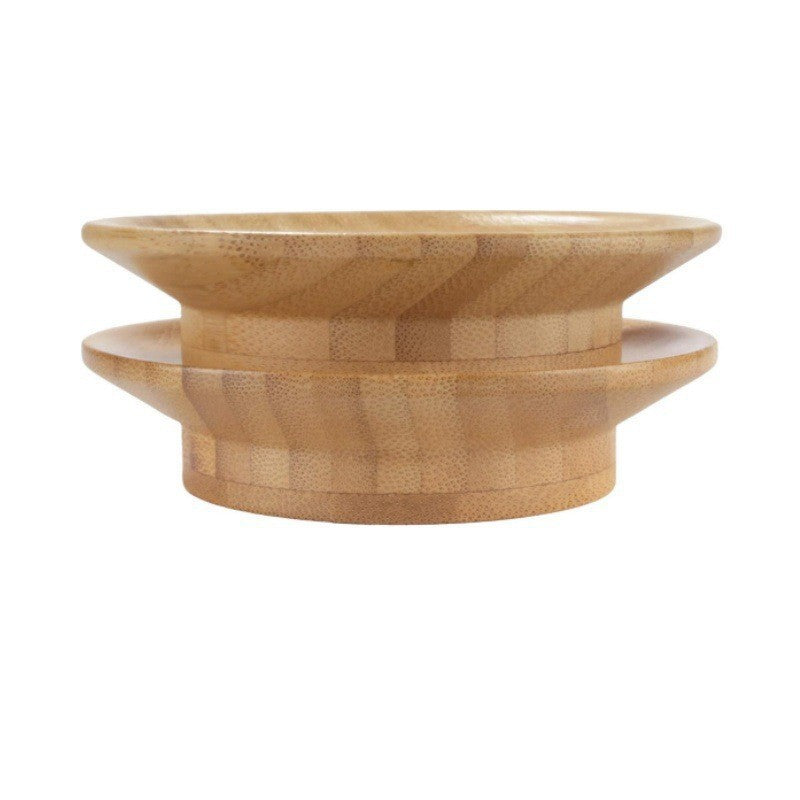 Bamboo Wine Glass Cover and Coaster