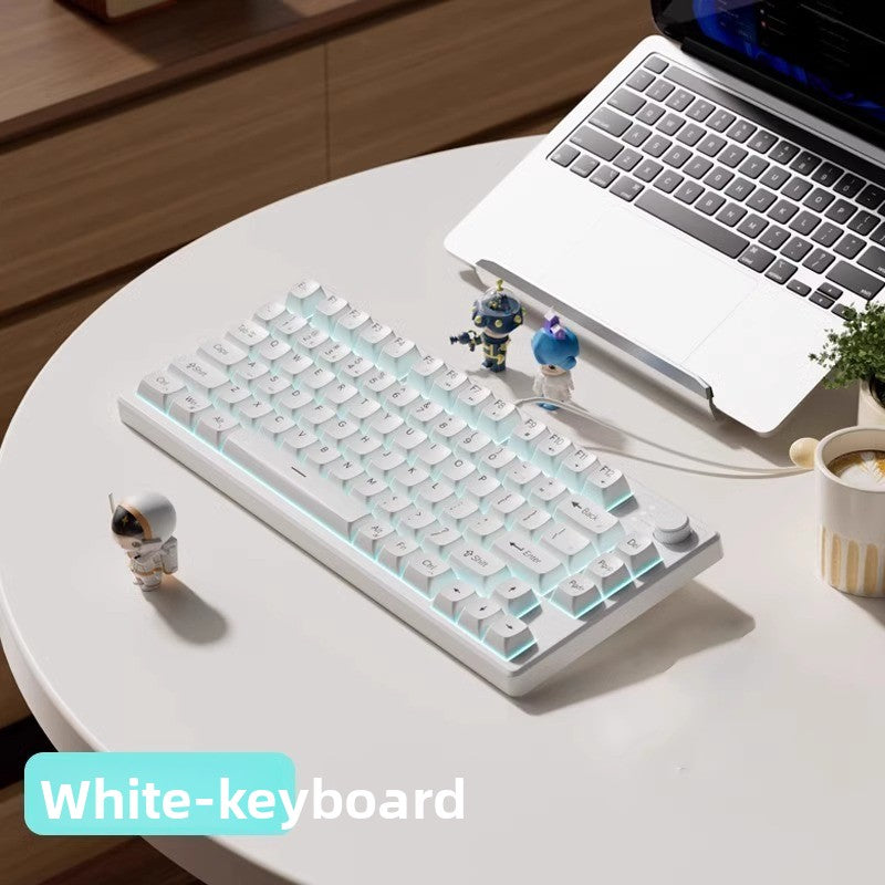 Mechanical Feel Silent Keyboard and Mouse Combo