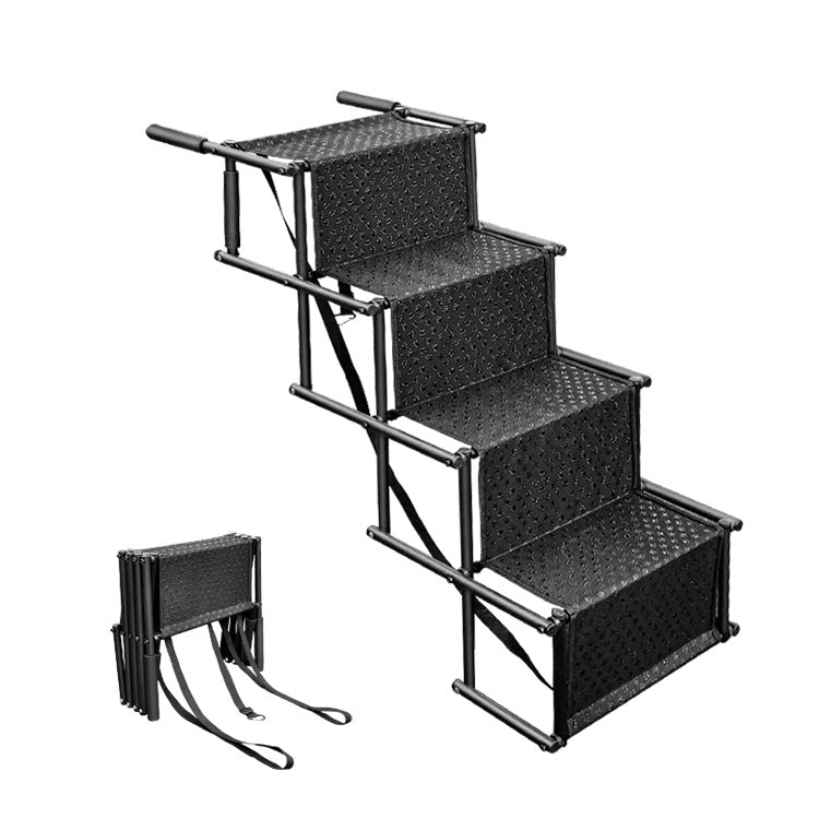 Foldable Dog Car Pet Ladder Collapsible Ramp for SUV Truck