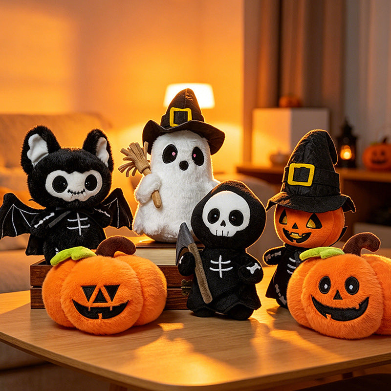 Cute Halloween Plush Toy Set