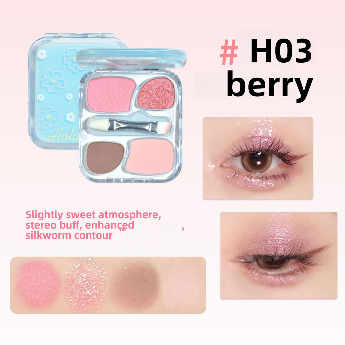 Hold Live Silkworm Powder Eyeshadow Palette