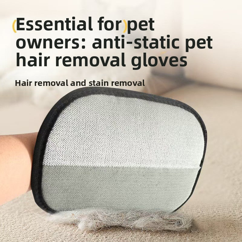 Pet Hair Removal Glove Two-Way Brush