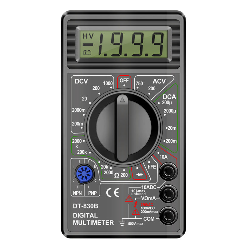 ANENG Digital Multimeter 830B High Precision Electrical Tester