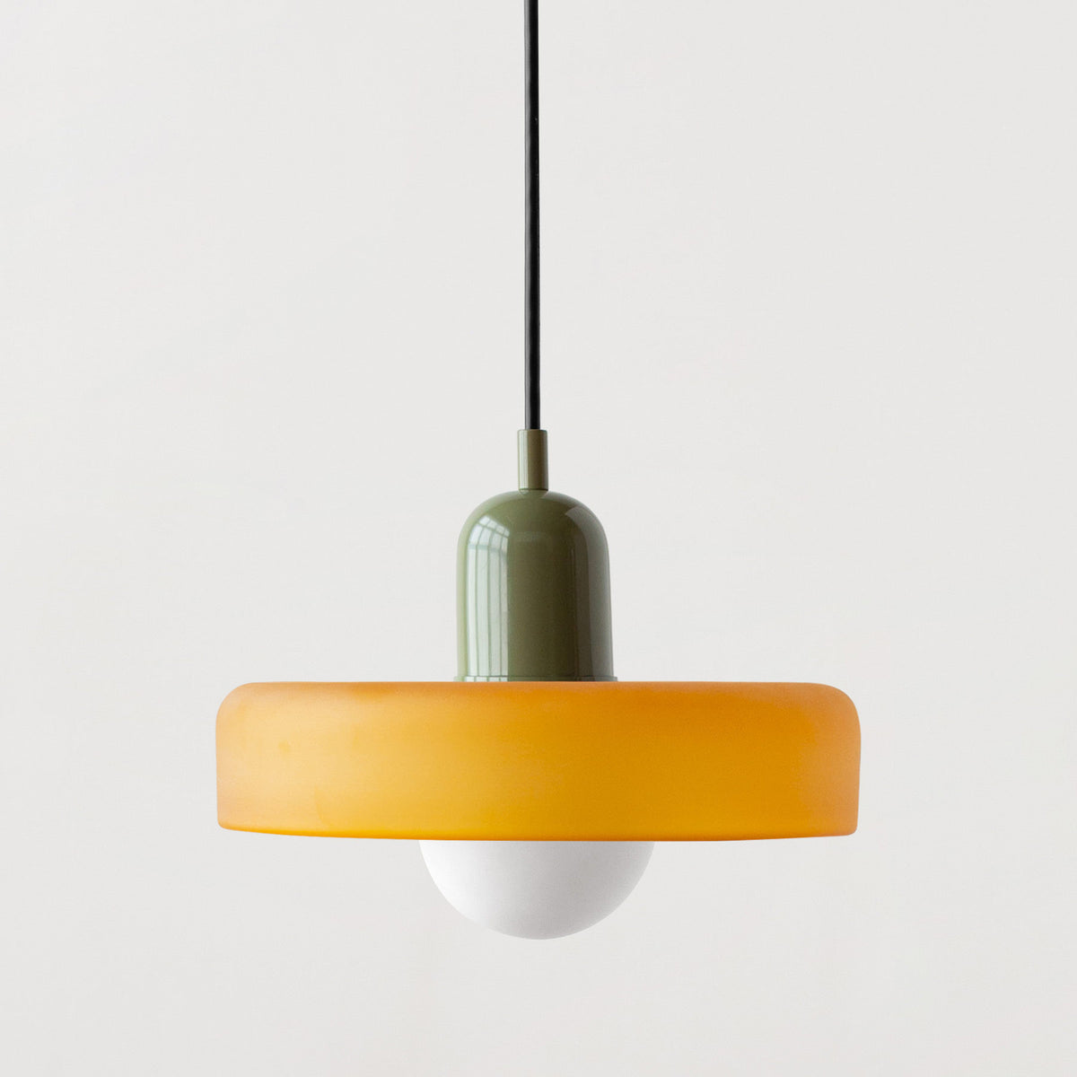 Nordic minimalist bedside glass lamp