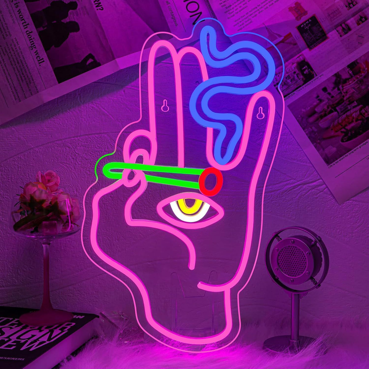 Neon Wall Light for Decorative Lighting